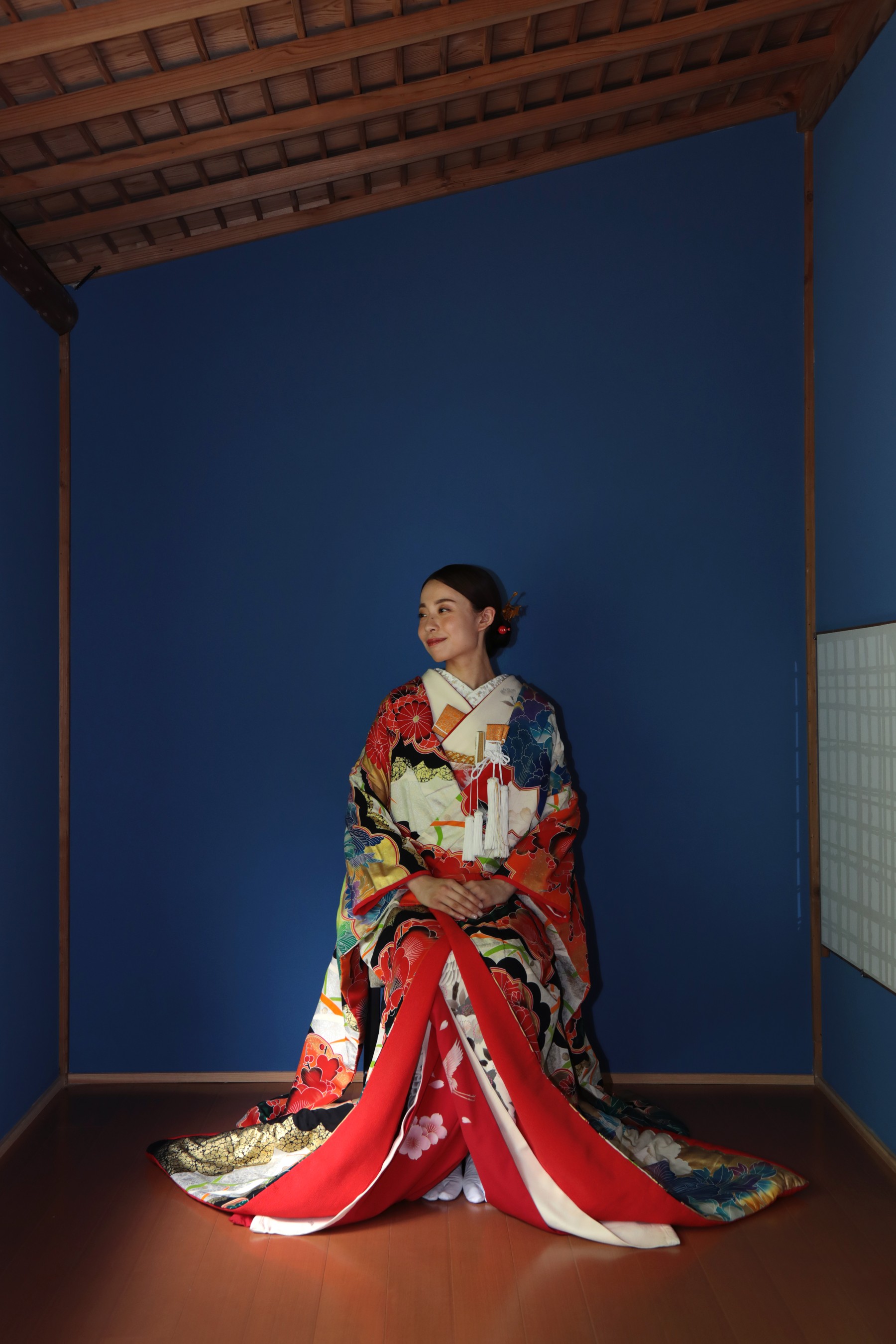 色打掛の生地・柄・仕立て